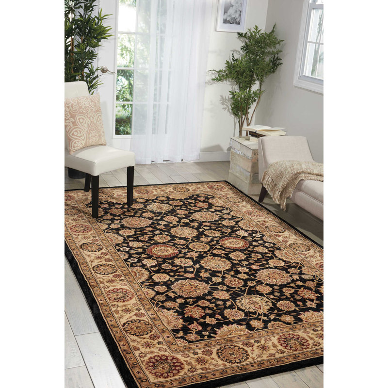 Tapis indigo Corina, Rectangle 3 pi 9 po x 5 pi 9 po