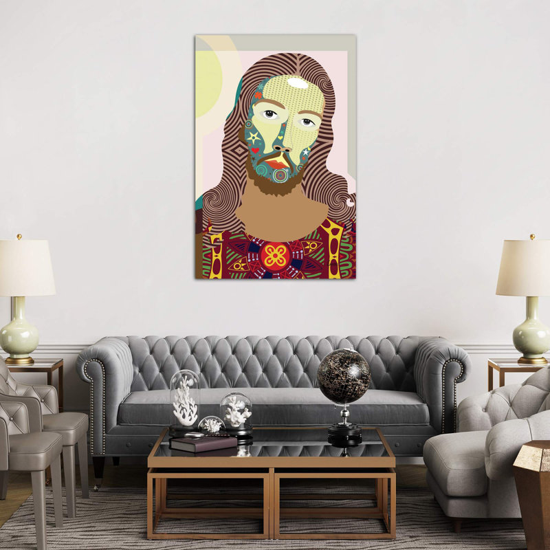 Jesus Christ - Wrapped Canvas Print, 66.04 cm H x 45.72 cm W x 1.91 cm D