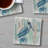Arianna Pelican 4-Pack Tumbled Tile Stone Coasters