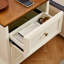 Table de chevet moderne Mid-Century avec station de charge et trou de sortie et 2 tiroirs, table de bout en bois avec rangement, armoire latérale pour le salon, salle de réception, table d'appoint-130135728