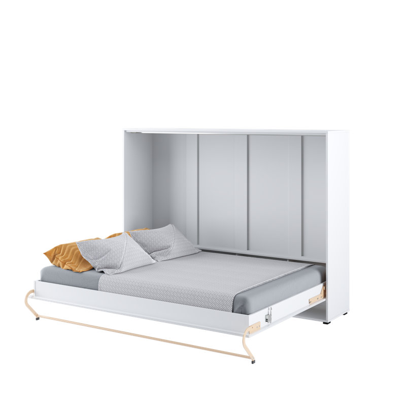 Terrones Bed, Double (4'6), White Gloss