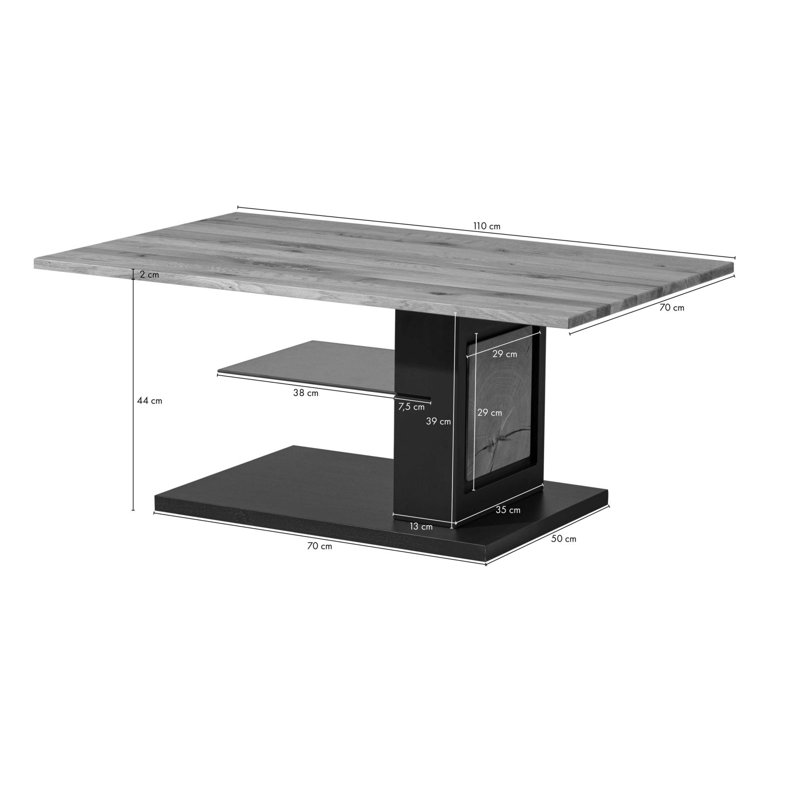 KITZBÜHEL Coffee Table with Storage