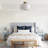 Modern 16-Inch 3-Light Semi-Flush Mount with Fabric Shade, Brass Finish Easy to Install, for Living Room or Bedroom-617285185