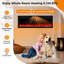 Rebrilliant Black Electric Fireplace-798705562