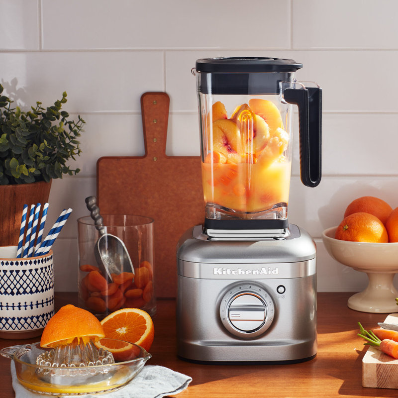 KitchenAid® K400 Variable Speed Blender with Tamper, Contour Silver