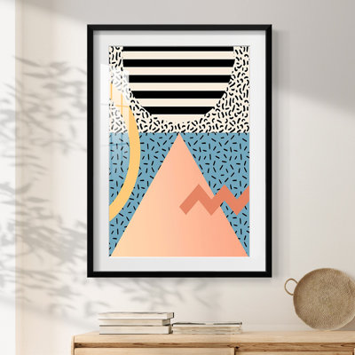Modern Memphis I - impression encadrée