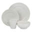 Service de table en porcelaine blanche 16 pièces Elama Jasmine