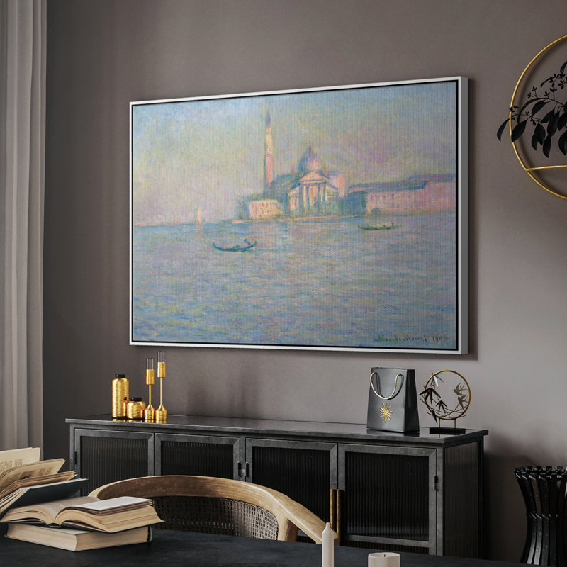 Impression nautique rétro-XCVII, H 17 po x l 25 po, Toile encadrée flottée blanche