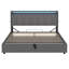 Upholstered Ottoman Storage Bed-1212078189