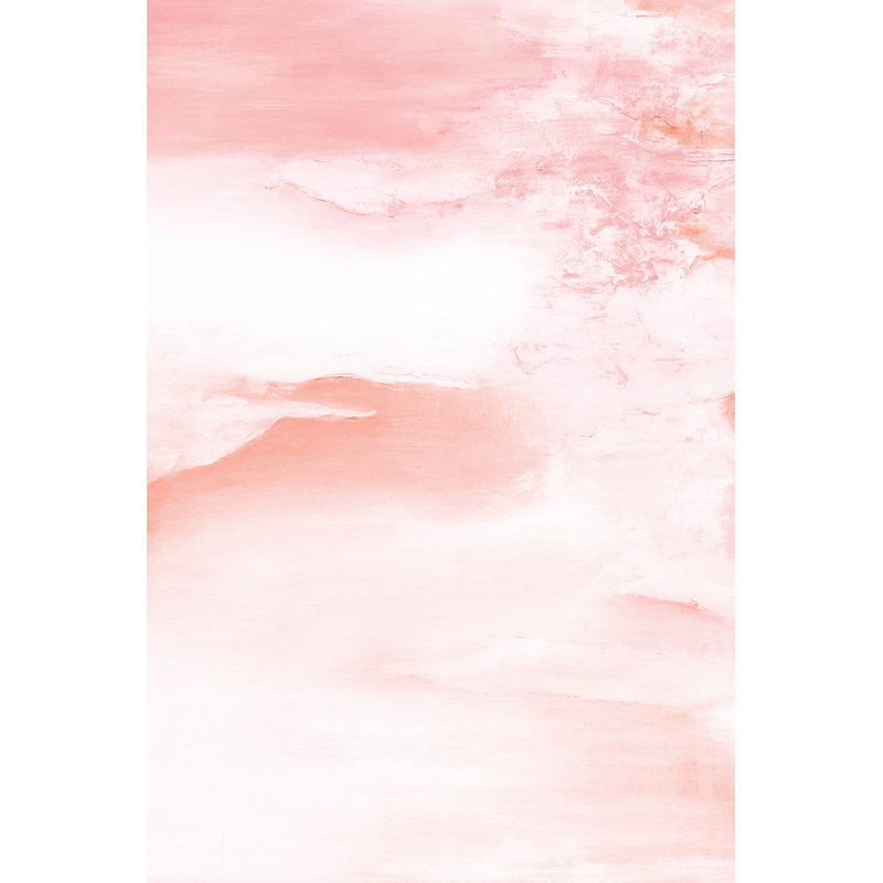Pink Skies - Wrapped Canvas Painting, 46cm H x 30cm W x 3.8cm D