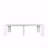Extendable White Dining Table (Up to 118.5" Long)-76583149
