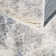 Tapis abstrait gris / ivoire
