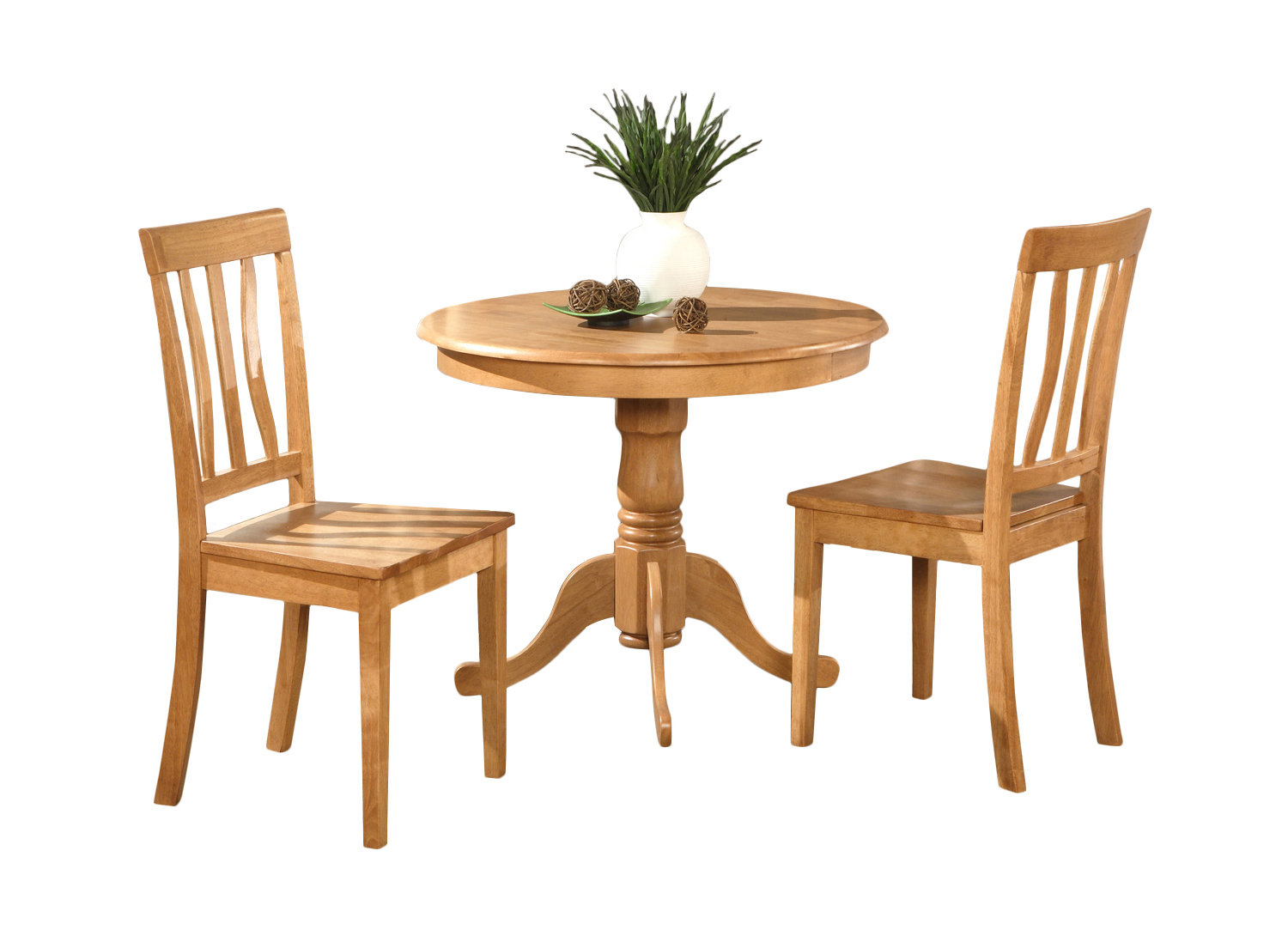 Wooden Importers Antique 3 Piece Dining Set Wayfair