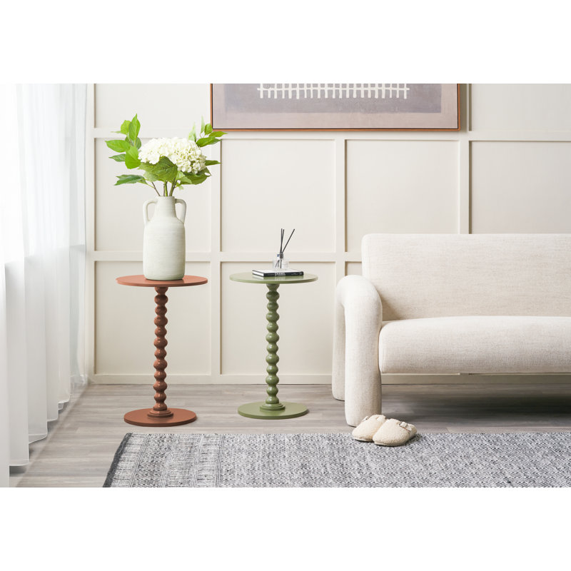 59cm H Solid + Manufactured Wood, Terracotta