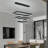Coralyne 3-layers Unique Dimming LED Chandelier