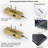 15.4 in. Wall Mount Picture Light with Remote Control-672732449