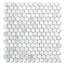 Cotton 6/8" Barrels Glass Mosaic