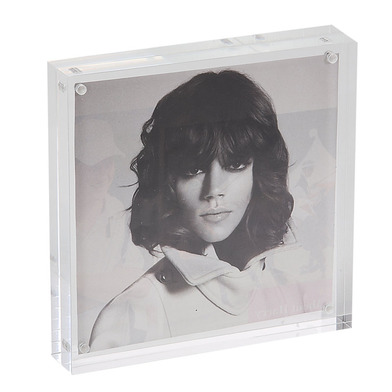 Mcmann Clear Acryllic Matte Picture Frame, 5" x 5"