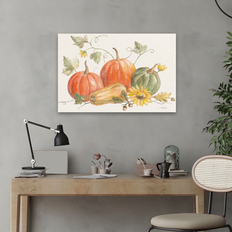 Happy Harvest Pumpkins - Glands d'automne en fleurs brunes, H 24 po x l 16 po
