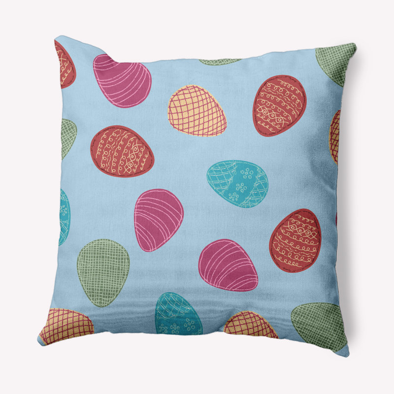 Throw Pillow, 16" x 16", After Rain Blue