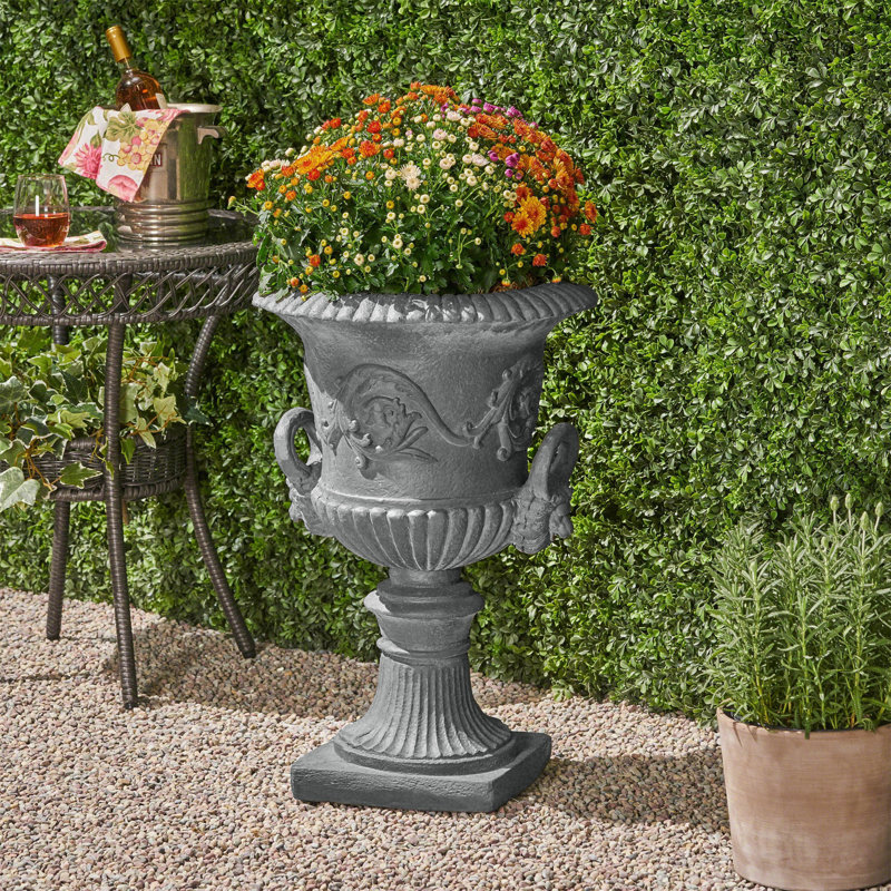 JARDINIER À JARDIN, Gris antique