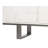 Bronzini Credenza, Embossed White