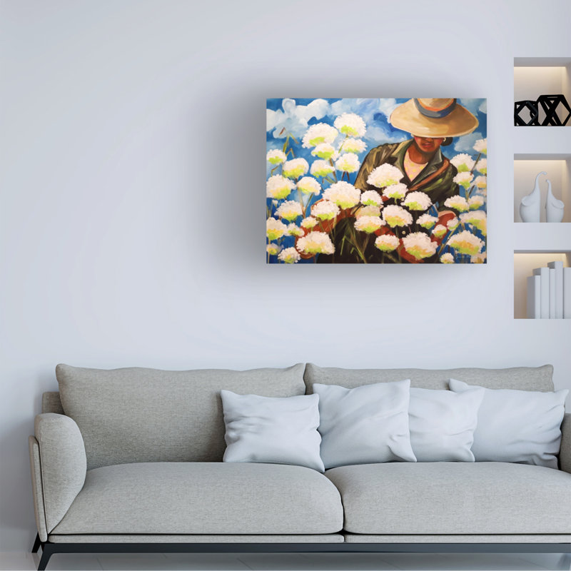 Bolognaise "Some Day Sharecropper I" sur toile, H 35 po x l 47 po