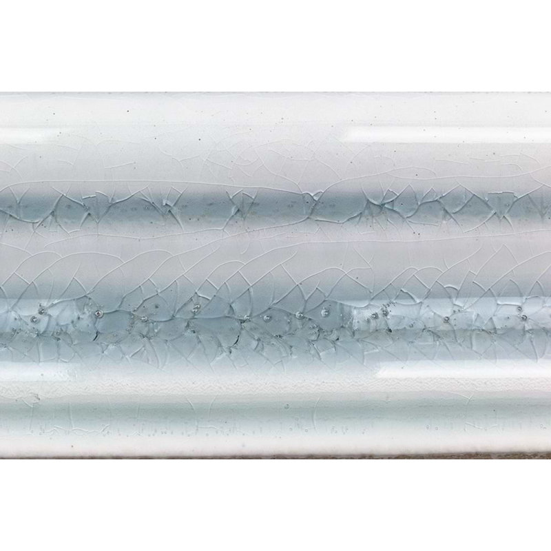 Nabi 2X6 Glass Chair Rail Liner, Arctic Blue