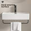 Lavabo vasque blanc
