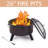 Archil Round Steel Smokeless