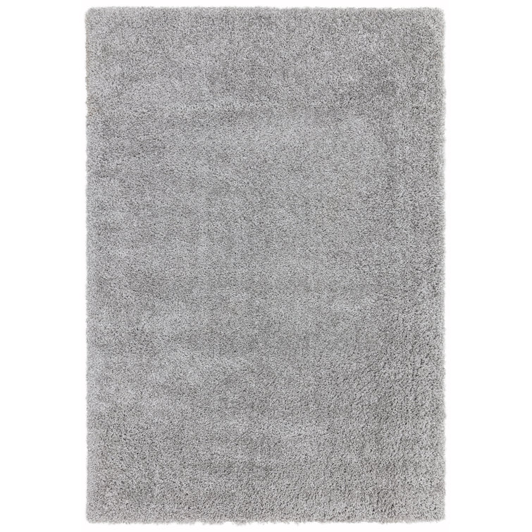 Cosy Soft Shaggy Light Grey Rug