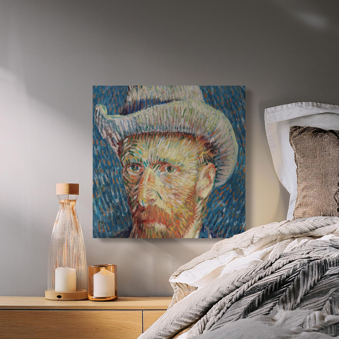 Van Gogh Self Portrait Canvas Wall Art