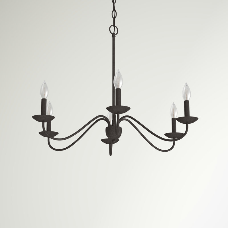 Perseus 6 - Light Candle Style Classic/Traditional Chandelier