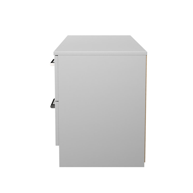 Bonnielou 4 Drawer Bed Box in Grey Matt