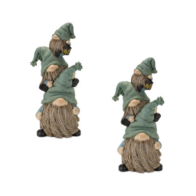 Ensemble de 3 piles de gnomes en résine Trinx Diamon