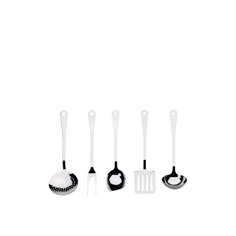 Jasper Morrison Stainless Steel 5-Piece Kitchen Utensil Set