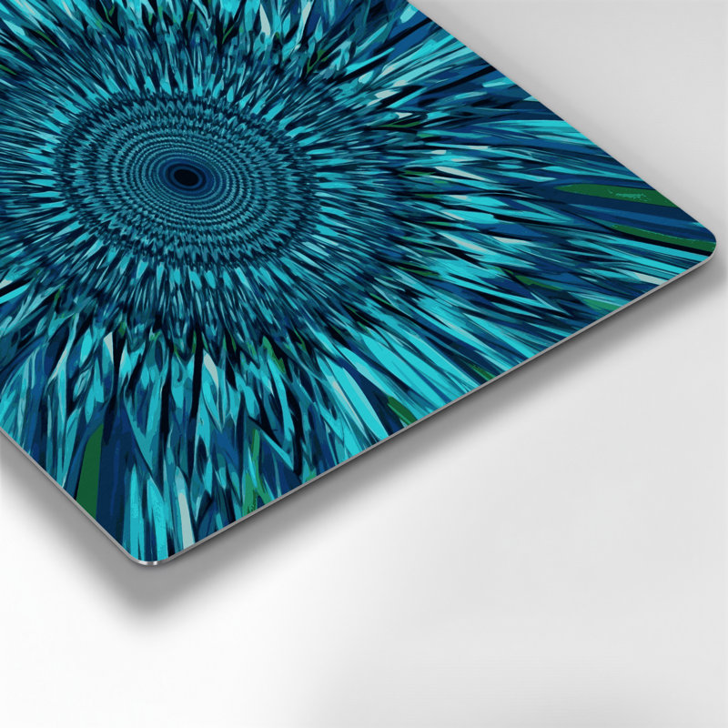 Art mural bleu op Op 22
