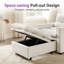 Fauteuil-lit rembourré 36,14 po, canapé-lit simple, futon-47228233