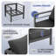 Ensemble de chaises d'extérieur avec coussins 2 pièces-425412629
