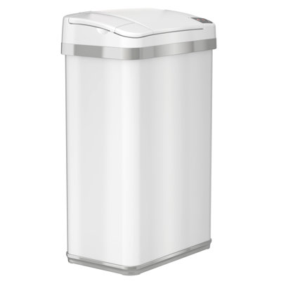 Multifunction Home Stainless Steel Motion Sensor Waste Basket - 4 Gallons