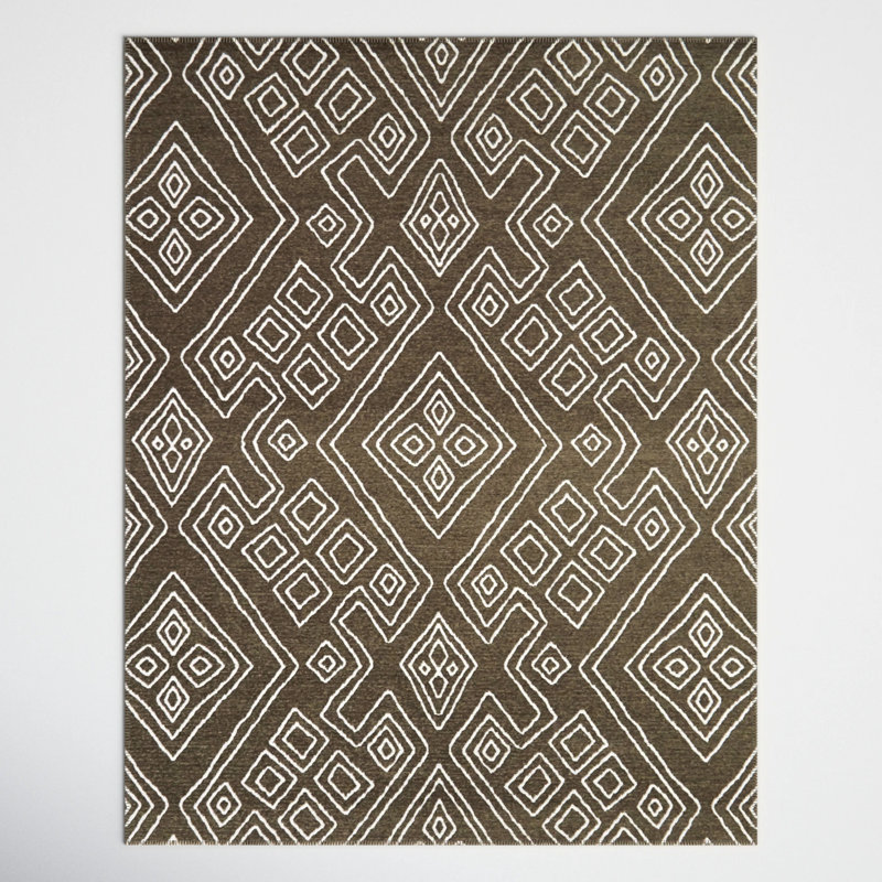 Rectangle Kyoto Area Rug, Rectangle 7'10" x 10'