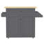Sykesville Wood Kitchen Cart-1357994218