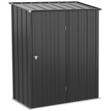 Remise à outils verticale en acier inoxydable l 5 pi x P 3 pi