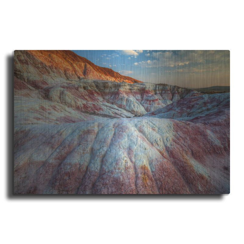Circular By Design' by Bill Sherrell, Metal Wall Art, 12" H x 16" W