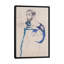 "Gustav Klimt" Im Blauen Malerkittel "par Egon Shiele, reproduction d'art sur toile-1653691635-1716697792-1716697823