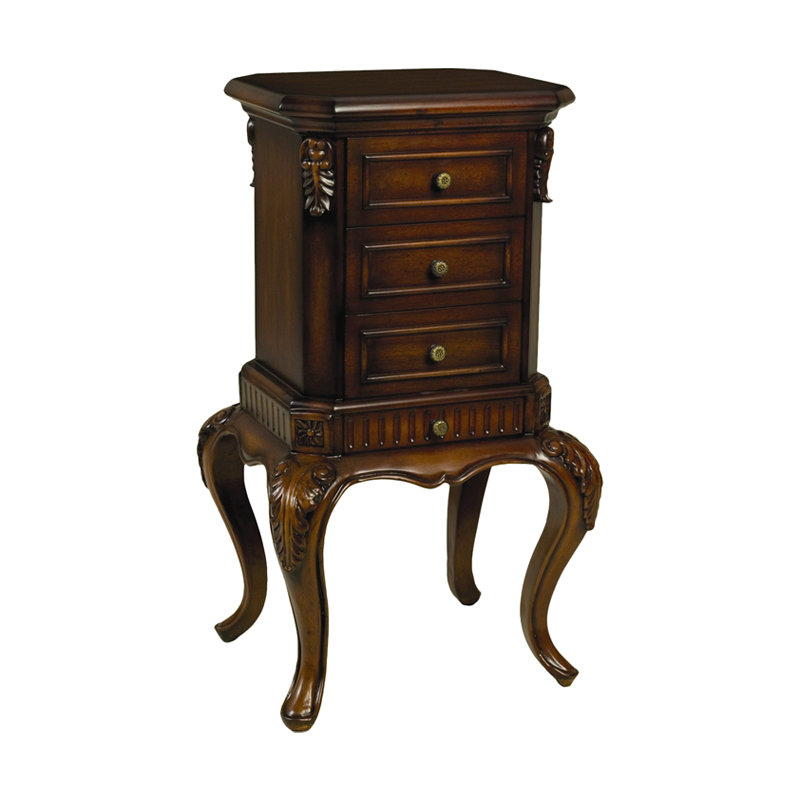 Wood End Table