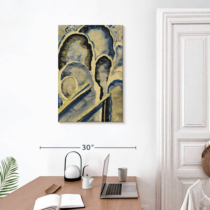 Avery Blue No. 1, 30" H x 20" W
