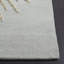 Tapis bleu / beige fait à la main-627012744