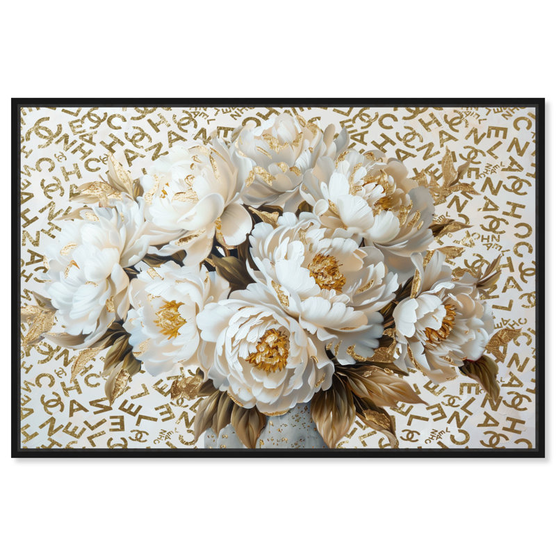 Reproduction d'art sur toile Designer Designer, H 11 po x l 16 po, Cadre noir