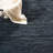 Kyrae Vintage Leather Hand Woven Leather/Cotton Striped Rug in Black/Ivory-1747927523